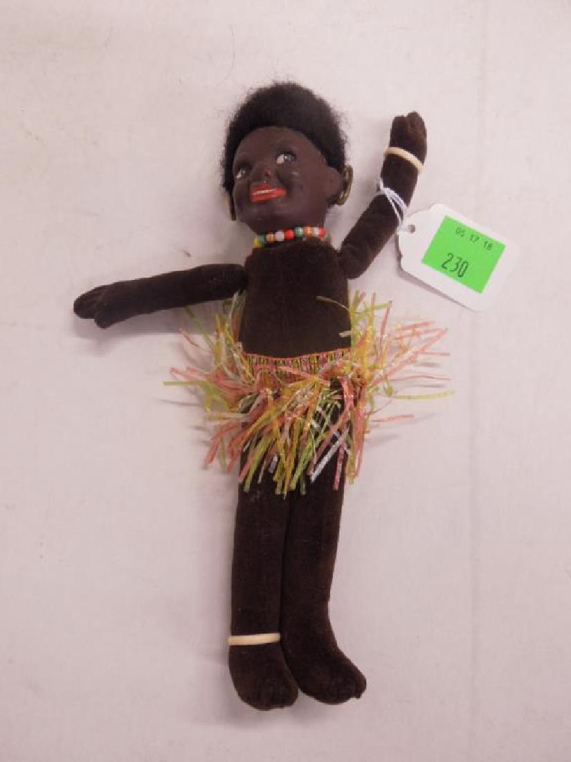 Black Bisque head Native Doll (1 of 2)