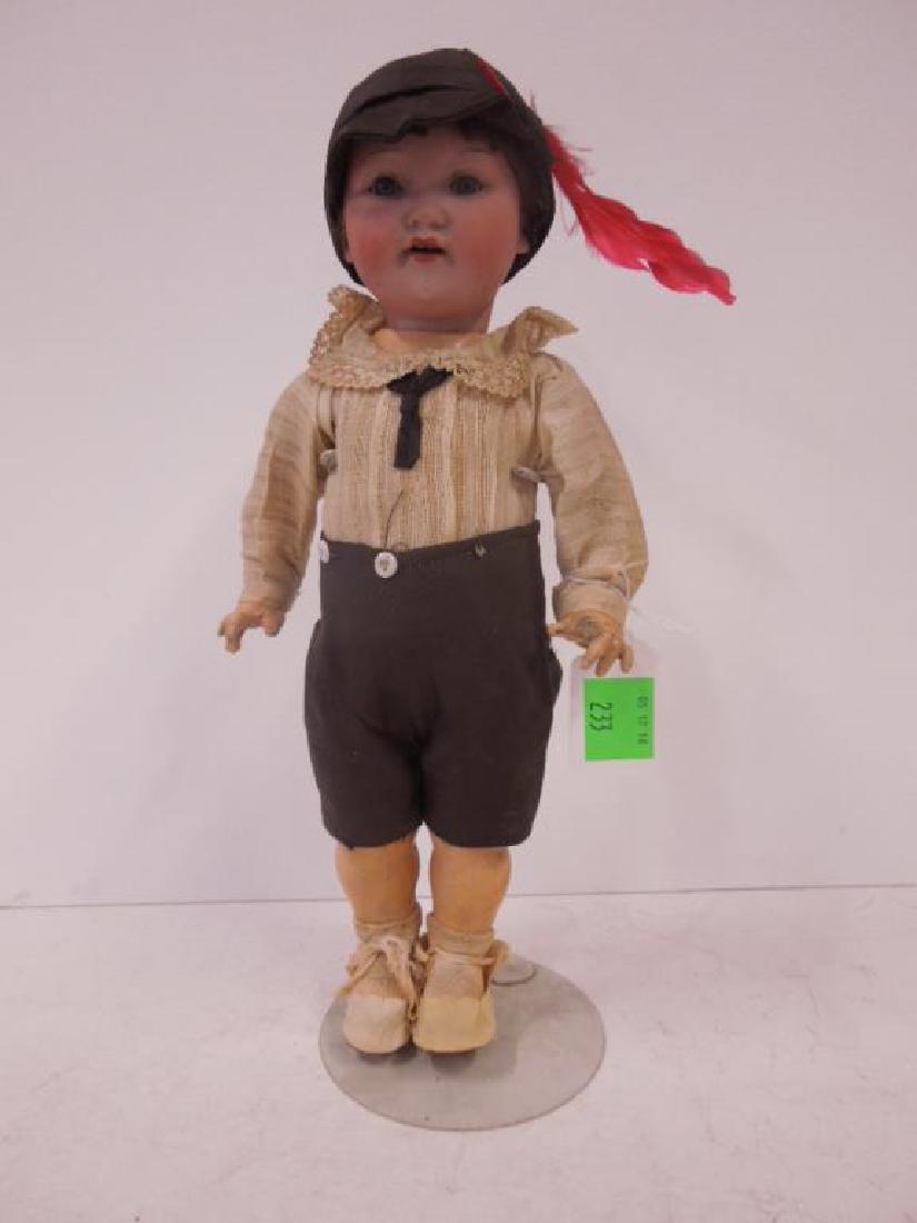 Armand Marseille Bisque Head Boy Doll (1 of 4)