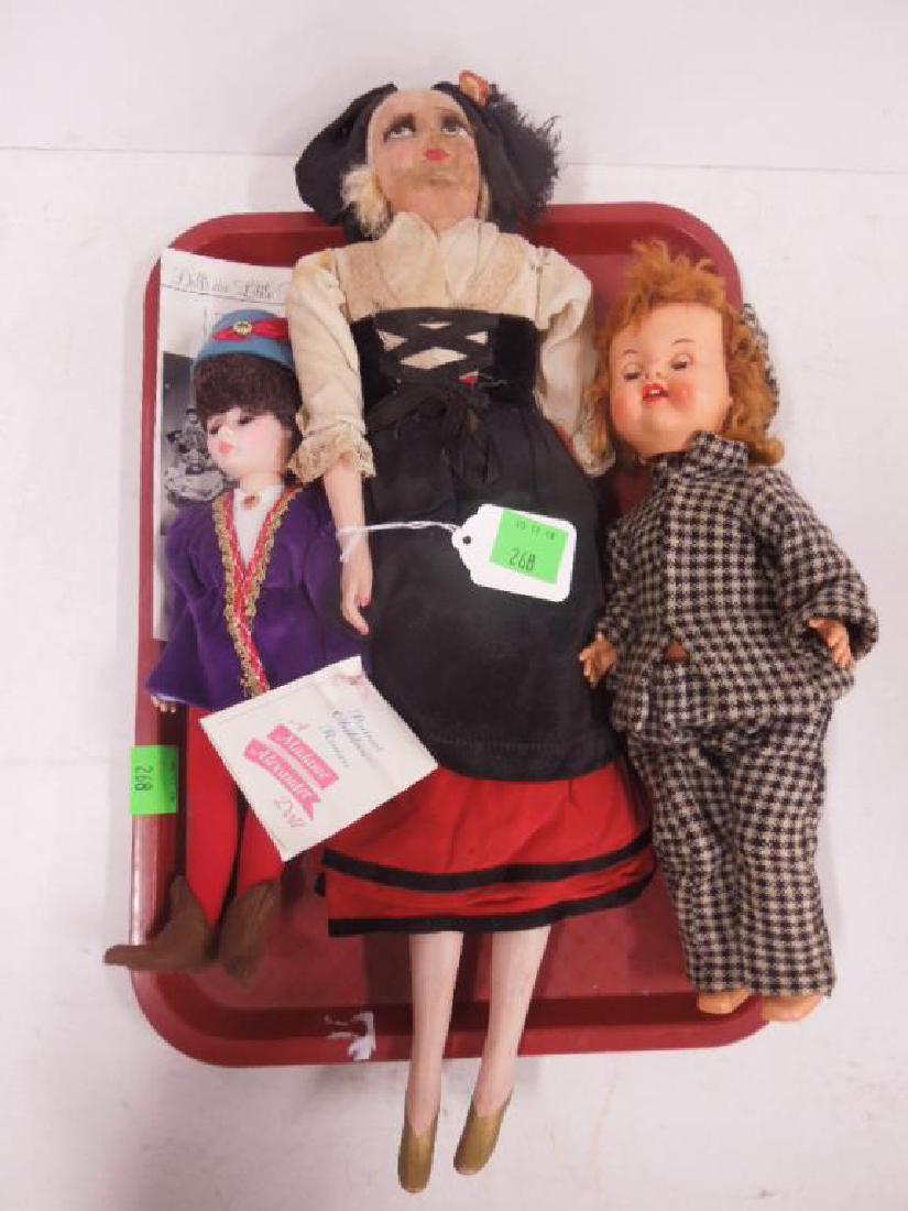 3 Vintage Dolls (1 of 7)
