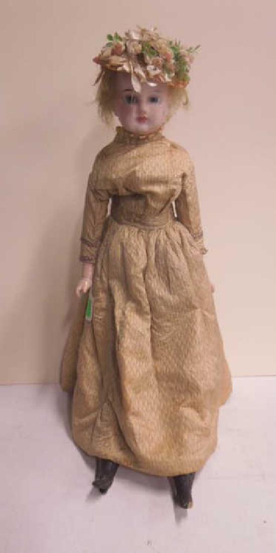 Rare Wax Head & Shoulder Doll (1 of 6)