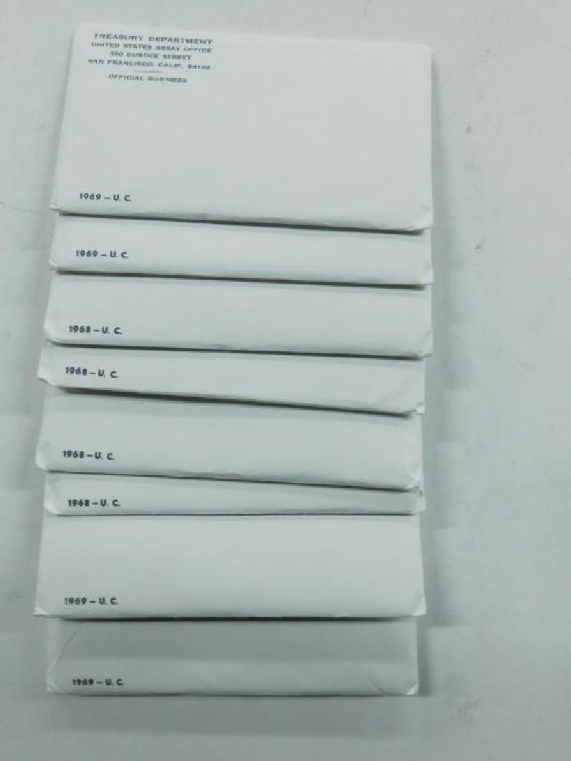 Nine 1968, '69 UNC Mint Set (1 of 4)