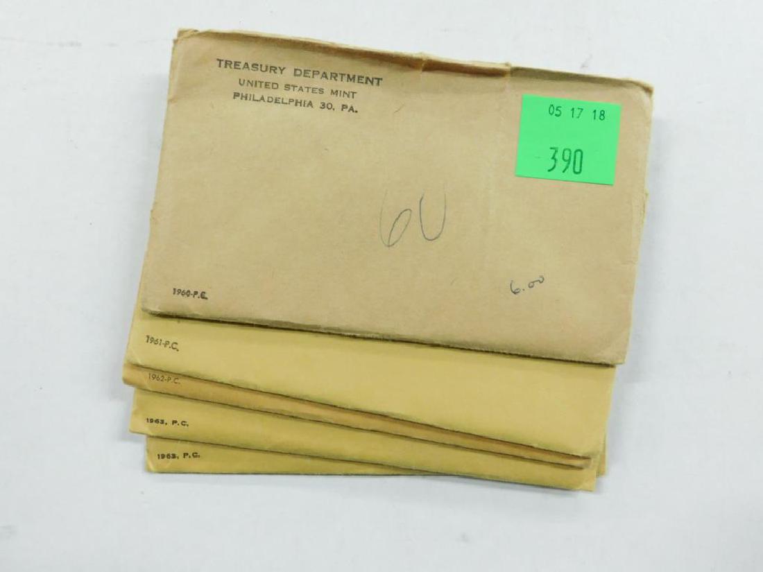 Five 1960s US Proof Sets (1 of 2)