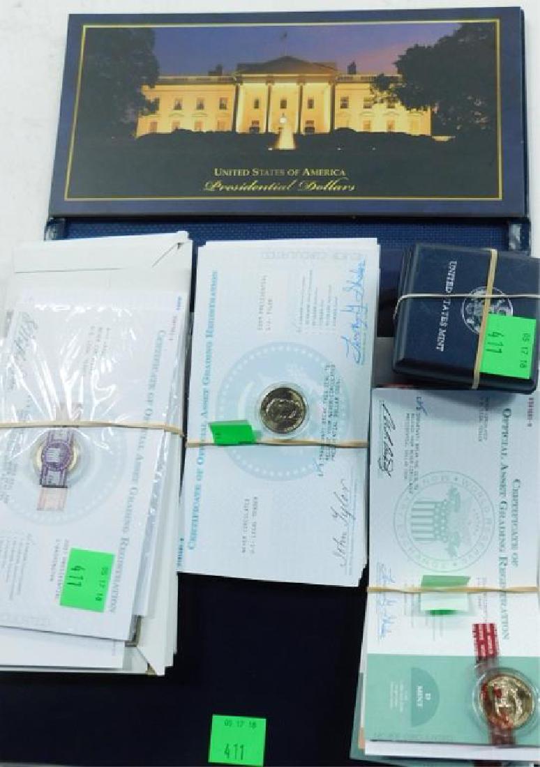 Lot Proof & UNC Dollar Coins (1 of 4)