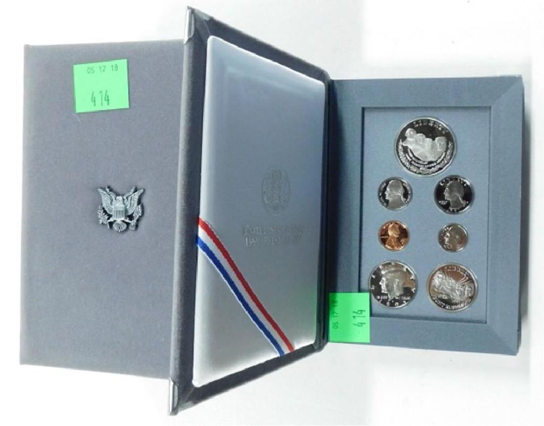 Four 1991 Mt Rushmore Proof Prestige Sets (1 of 3)