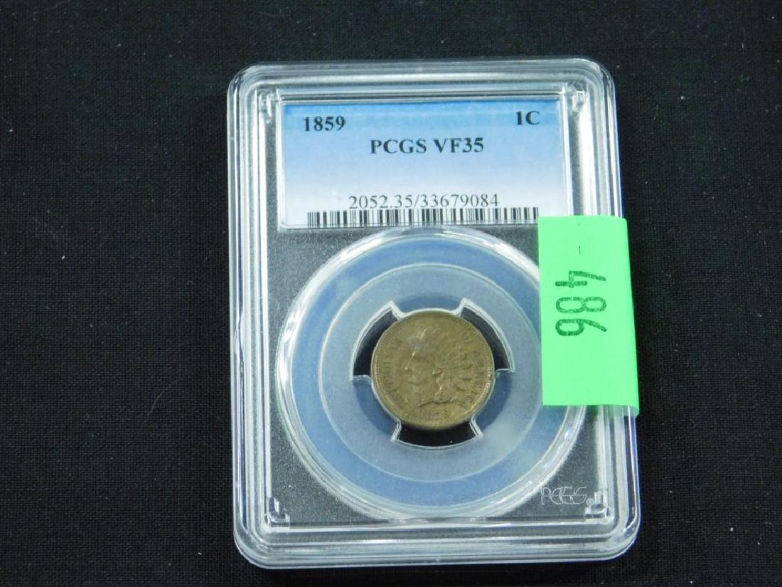 1859 Indian Head Penny (1 of 2)