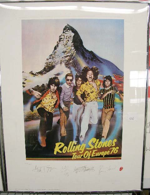 1994 The Rolling Stones Tour Poster
