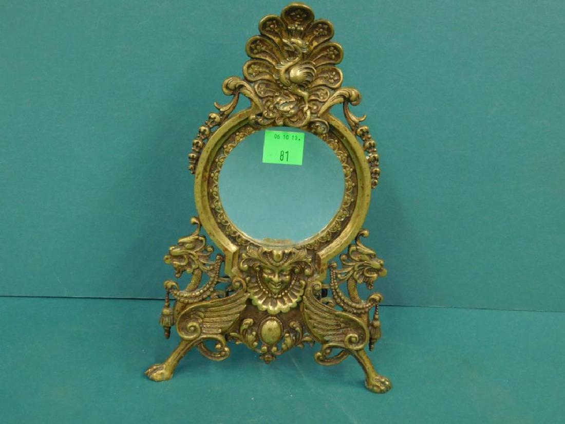 Victorian Brass Picture Frame (1 of 3)