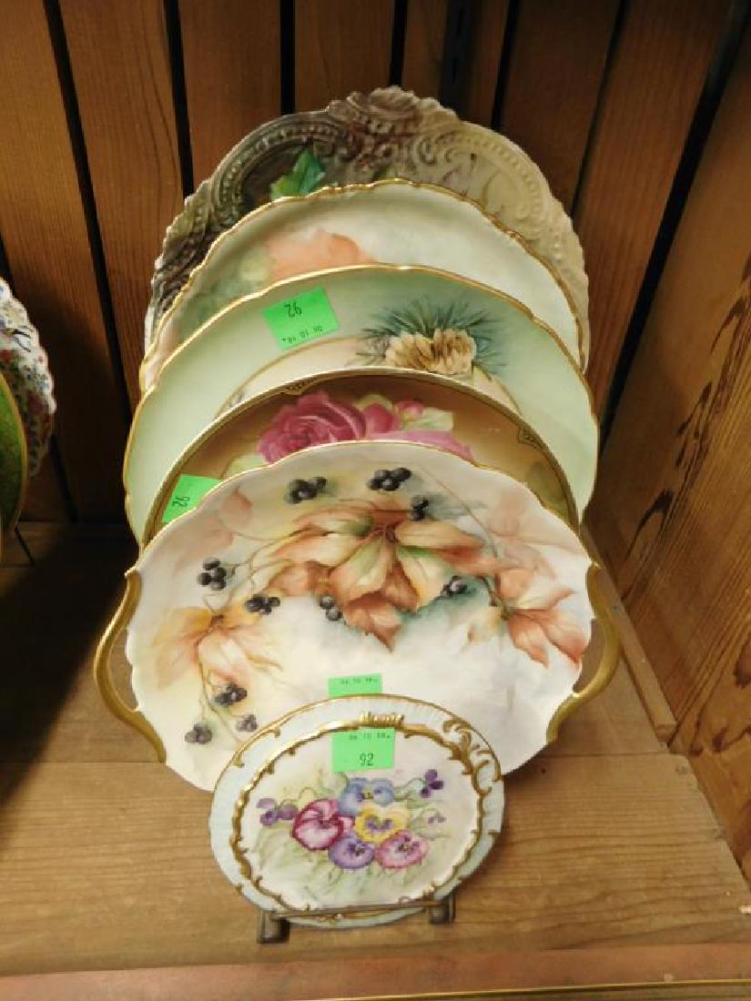 Antique Porcelain Serving Plates (1 of 6)