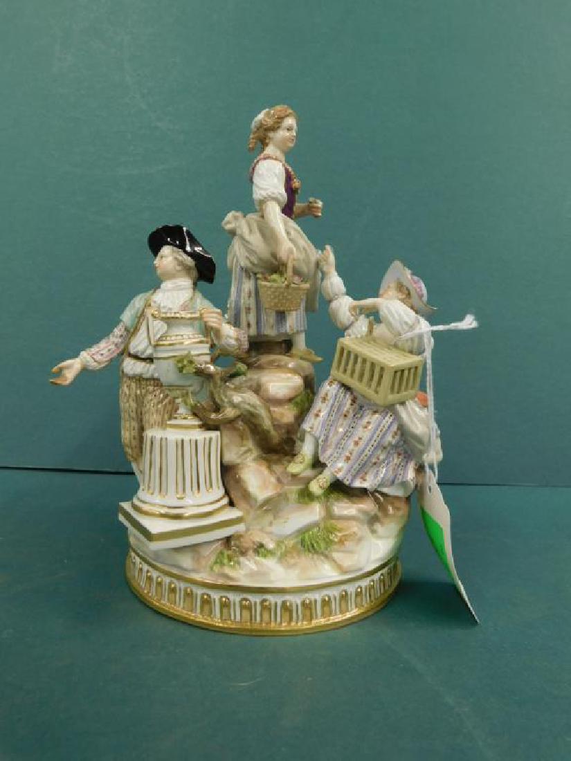 Meissen Figural Group "Three Gardner Children" (1 of 11)