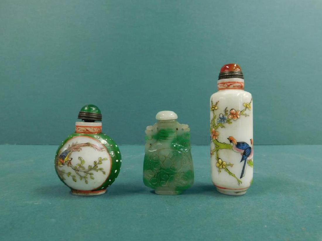 3 Chinese Snuff Bottles (1 of 2)