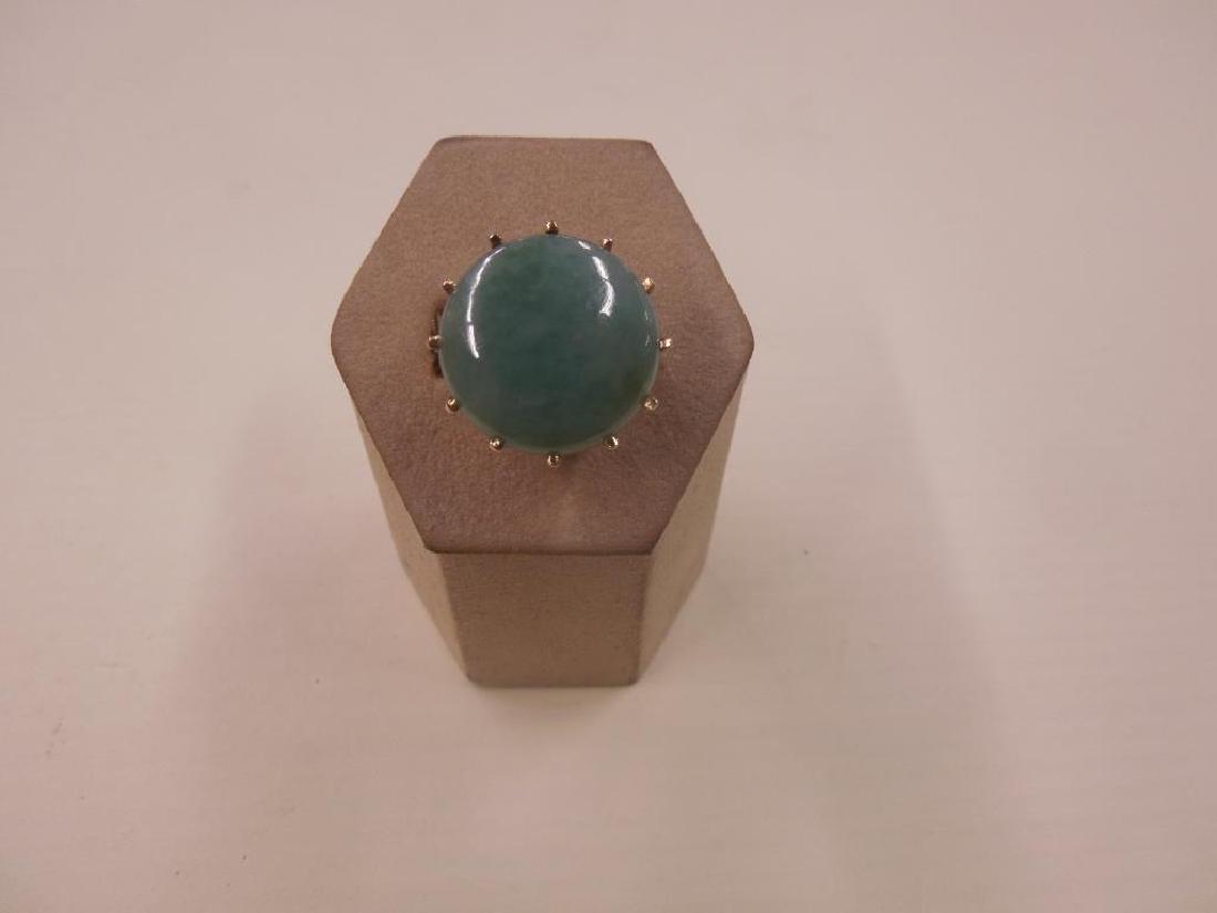 Lady's 14k Jade Ring (1 of 5)