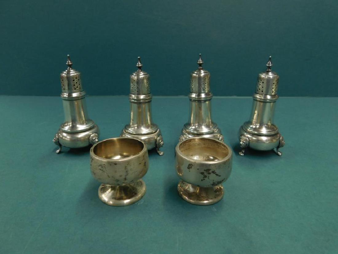 4 Amston Sterling Pepper Shakers (1 of 5)