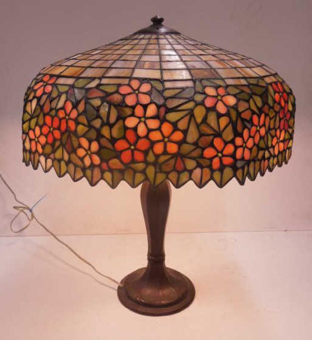 Handel Leaded Glass Table Lamp (1 of 9)