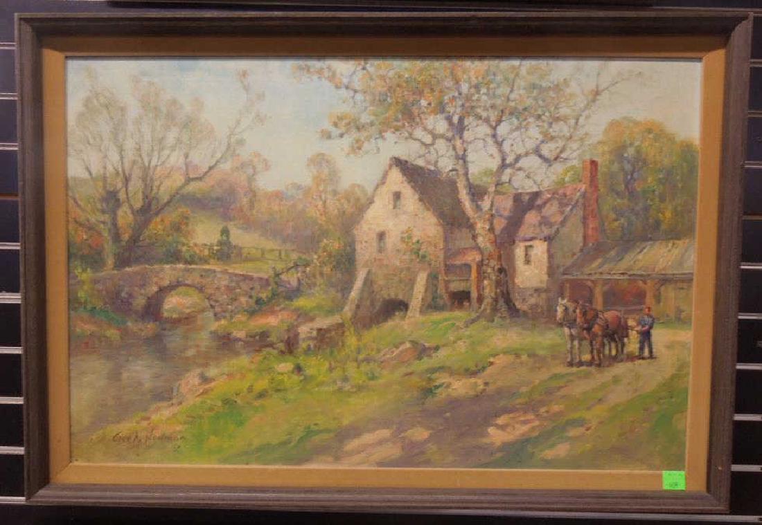 George Adolph Newman "Harpes Hollow Mill" (1 of 3)
