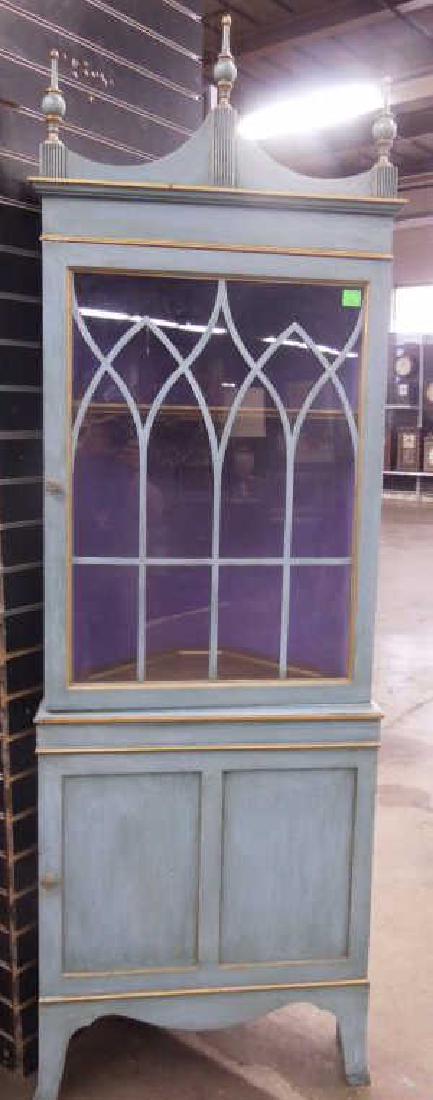 Federal Style Corner Cabient (1 of 4)