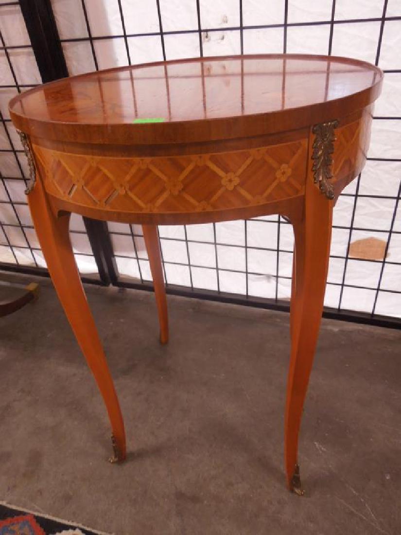 Italian Provincial Drum Table (1 of 3)