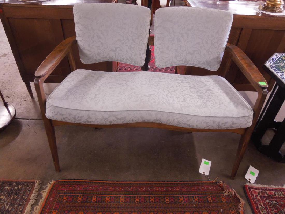 Sigvard Bernadotte Danish MCM Love Seat (1 of 1)