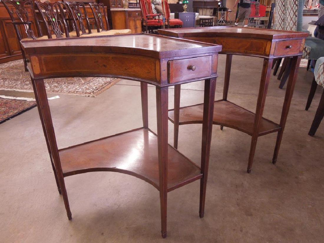 Pr Federal Style Corner Tables (1 of 7)