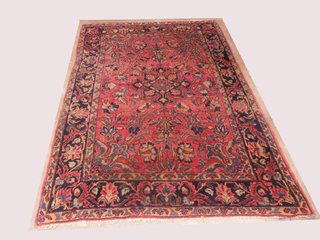 Sarouk Throw Rug (1 of 3)