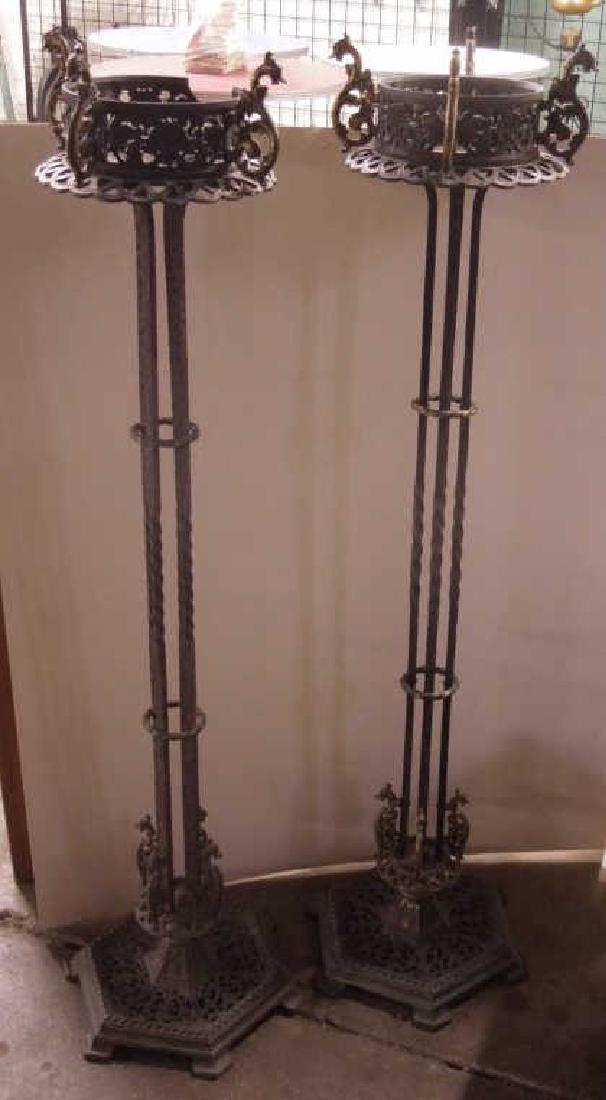 Pr. Renaissance Style Plant Stands (1 of 6)