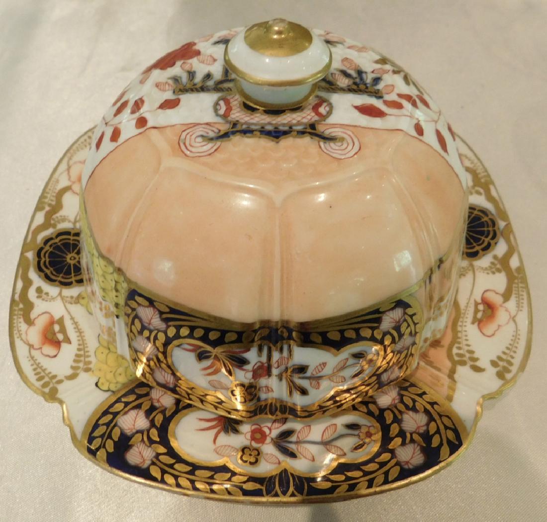 Antique Royal Crown Derby Imari Butter Dish (1 of 6)