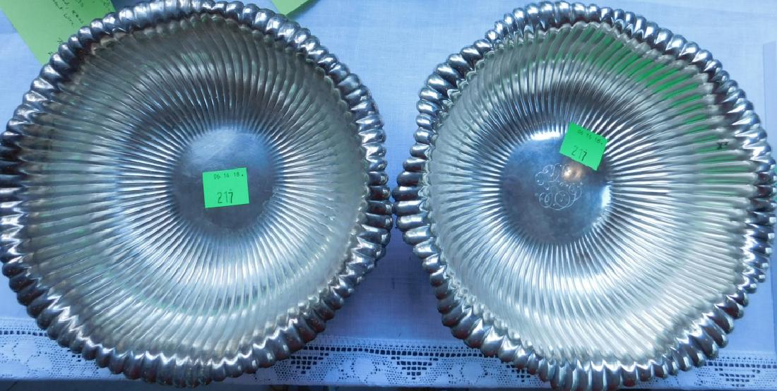 Pair Sterling Fruit Bowls (1 of 4)