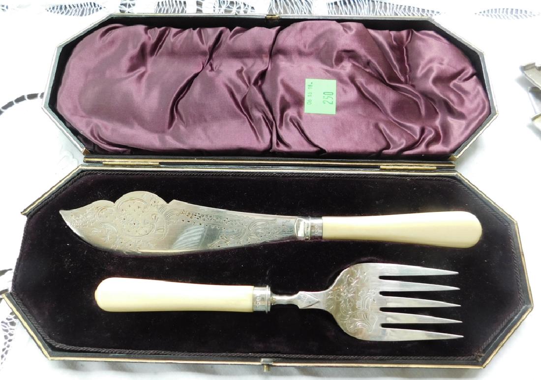 Sterling Fish Slice & Fork (1 of 3)