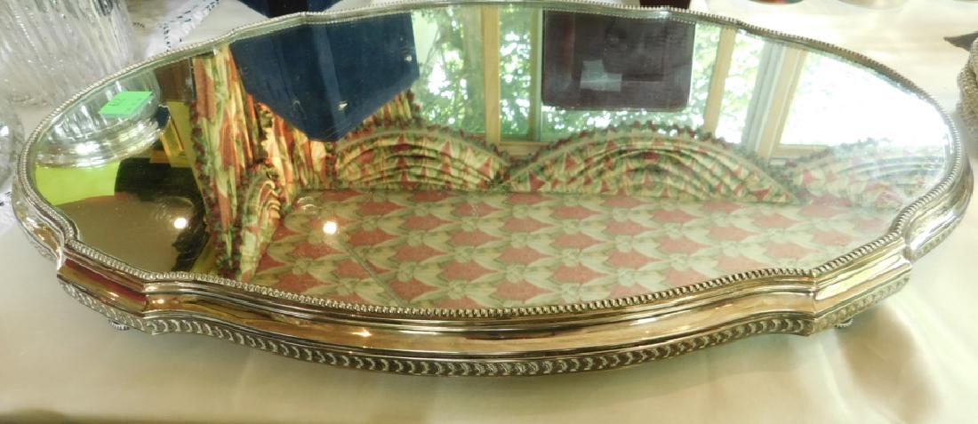 Silver Mirrored Plateau (1 of 2)