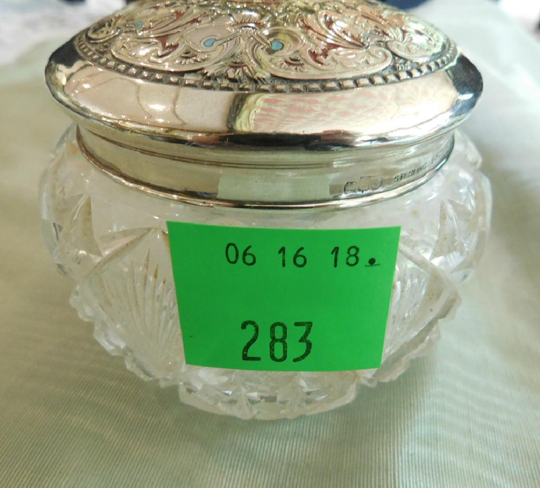Gorham Sterling Powder Jar (1 of 4)