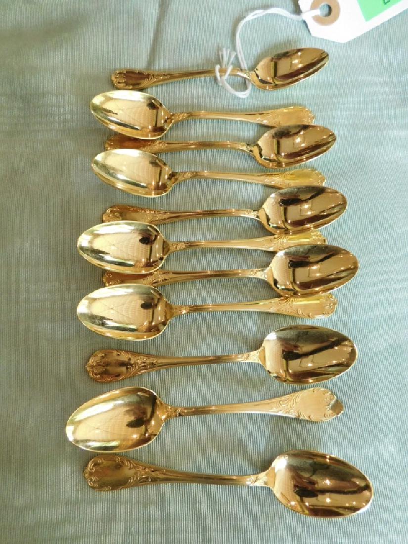 Set of Eleven Christofle Demitasse Spoon (1 of 1)