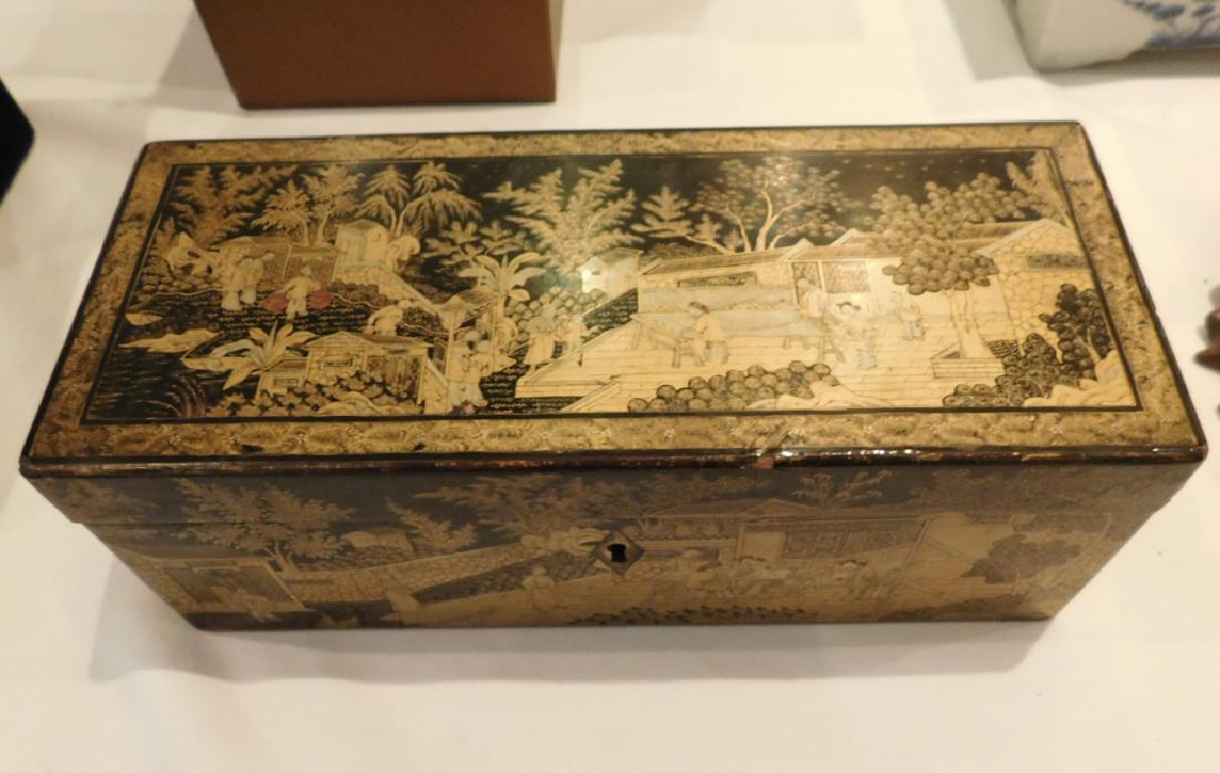 Chinese Lacquered Box (1 of 5)