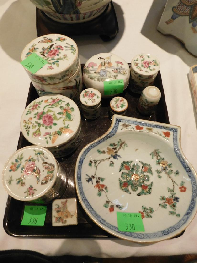 Chinese Famille Rose Vessels (1 of 3)