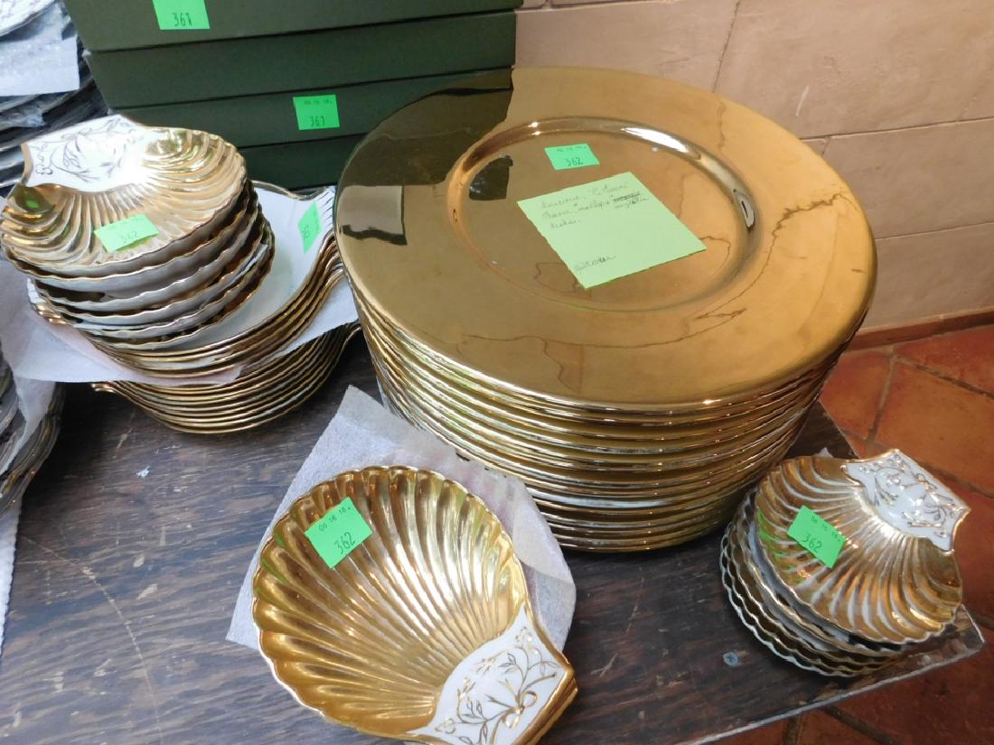 Lourioux "Le Faune" Porcelain Bowls (1 of 3)