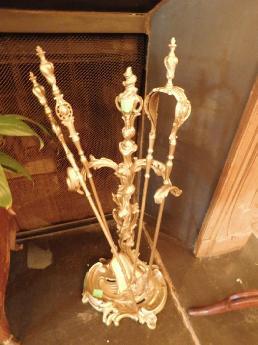 Rococo Style Fireplace Tools (1 of 2)