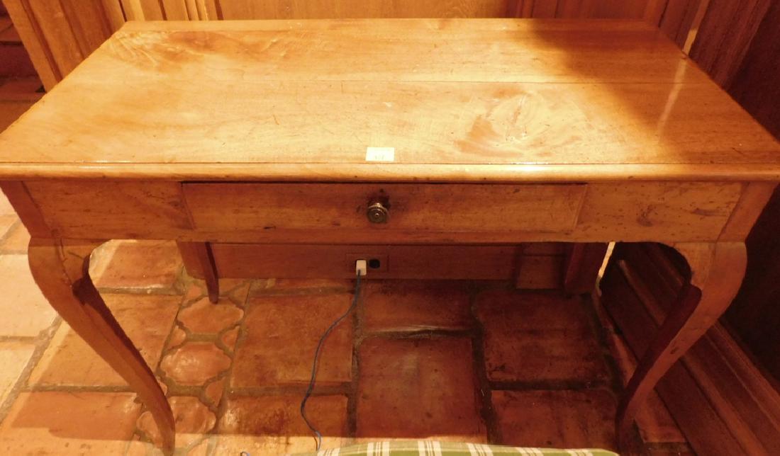 French Provincial Library Table (1 of 2)