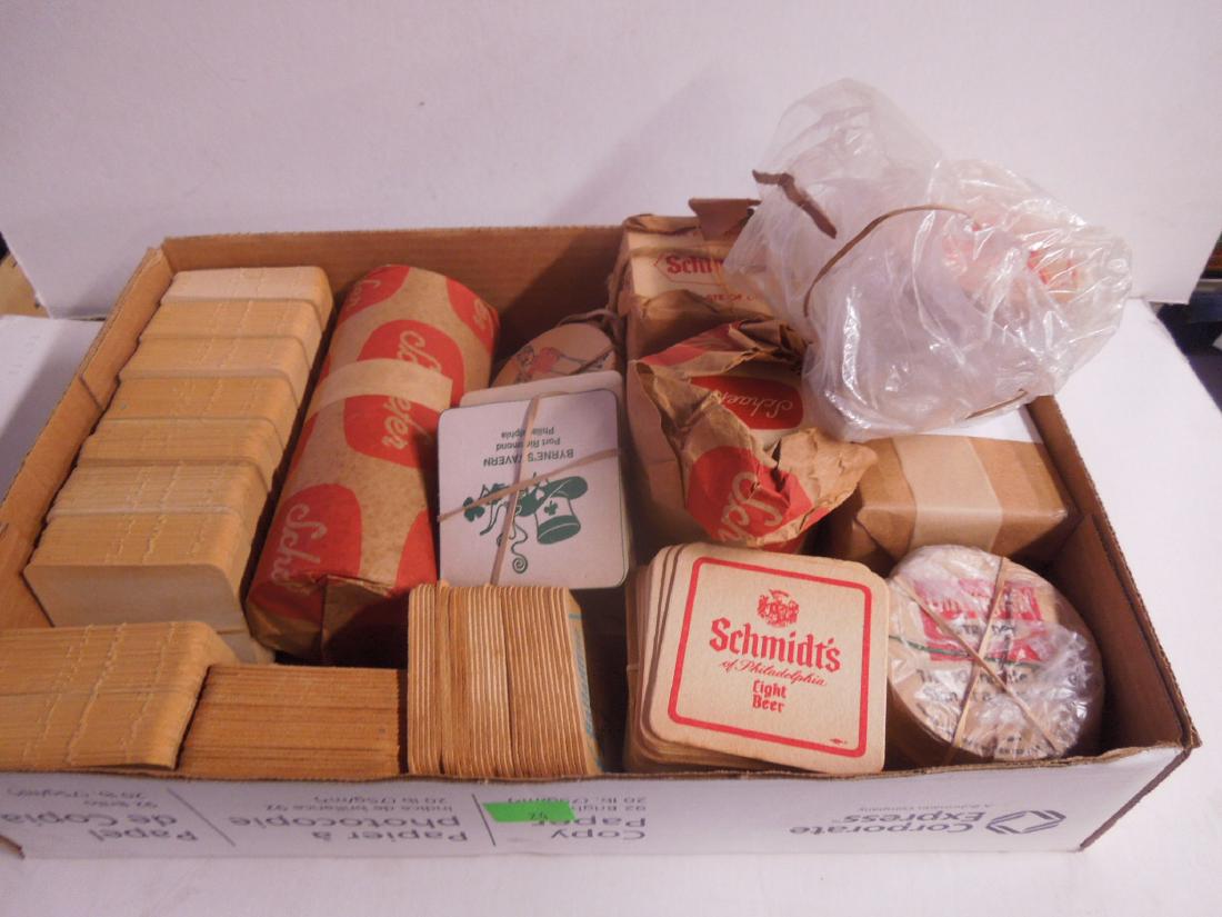 Large Lot Advertising Beer Coasters (1 of 3)