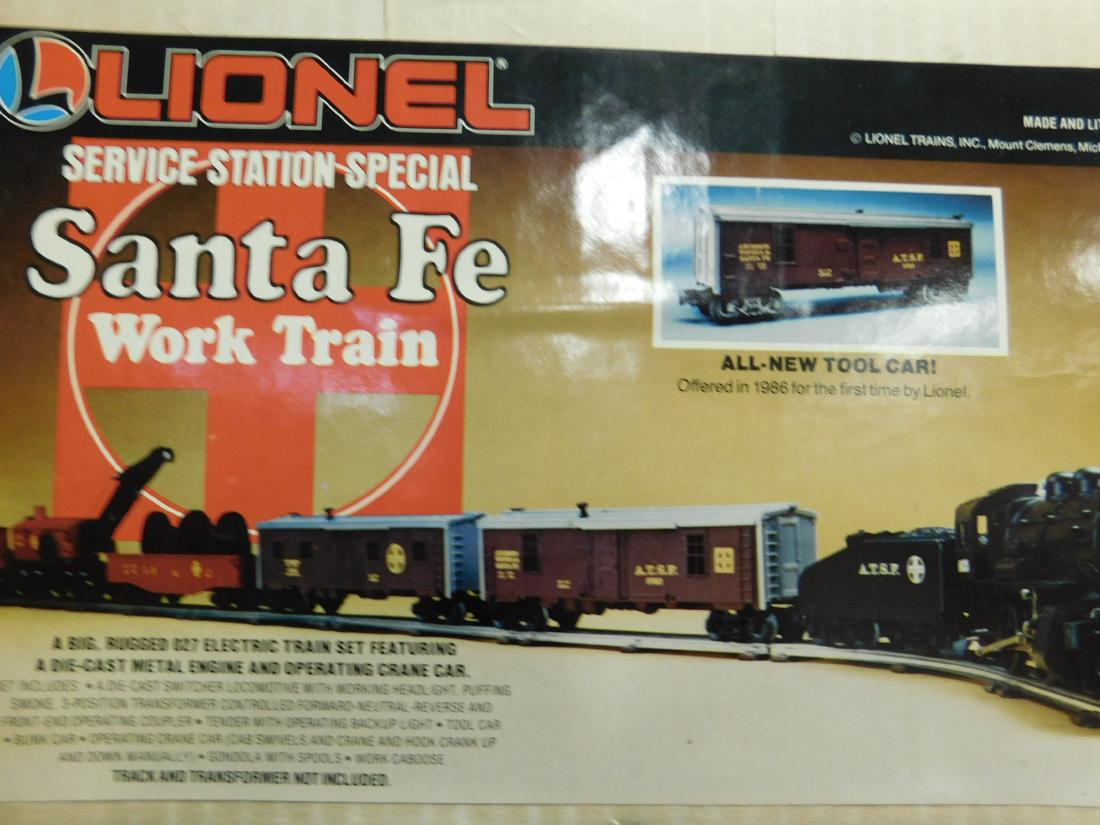 Lionel Santa Fe Work Train NIB (1 of 1)