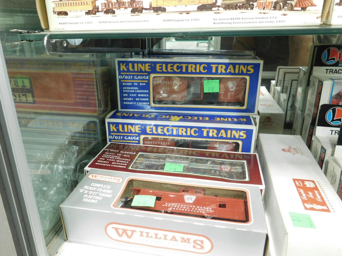 6 K-Line & Other Train Cars in Original Boxes (1 of 3)