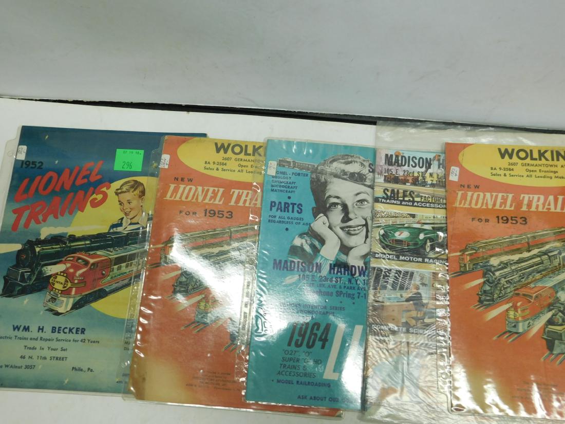 Five 1950s-60s Store Lionel & Other Catalogs (1 of 4)