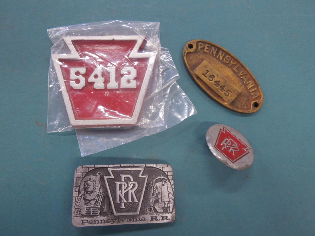 Assorted P.R.R. Metal Plaques & Other (1 of 7)
