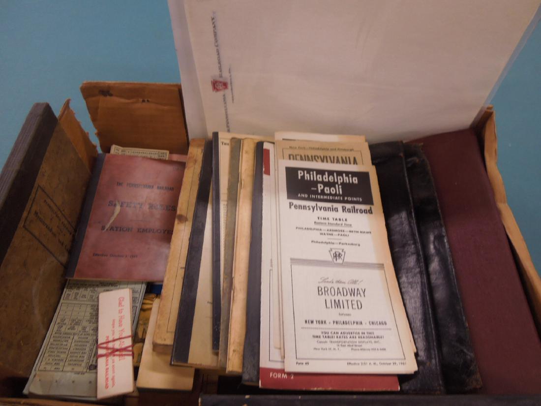 Lot PRR Books, Time Tables & Other (1 of 7)
