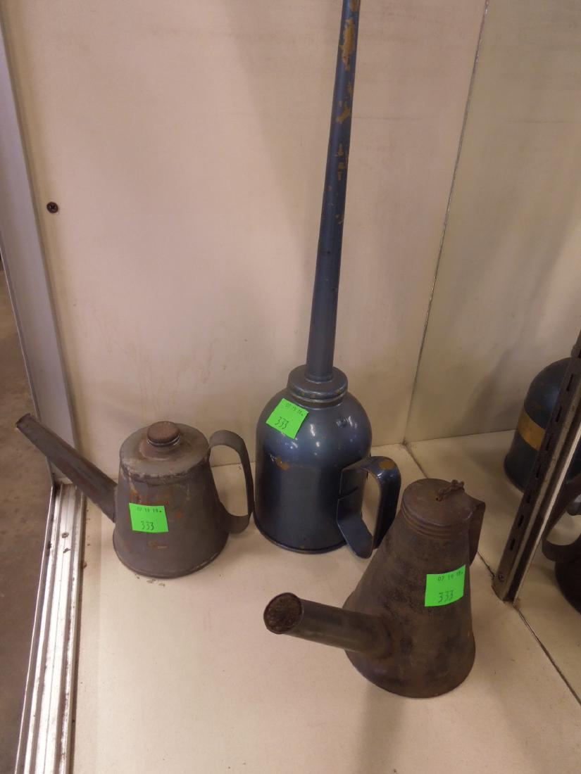 3pcs. Vintage Railroad Torches & Oil Can (1 of 8)