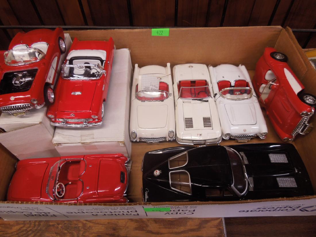 7 Die Cast Metal Scale Automobiles (1 of 6)