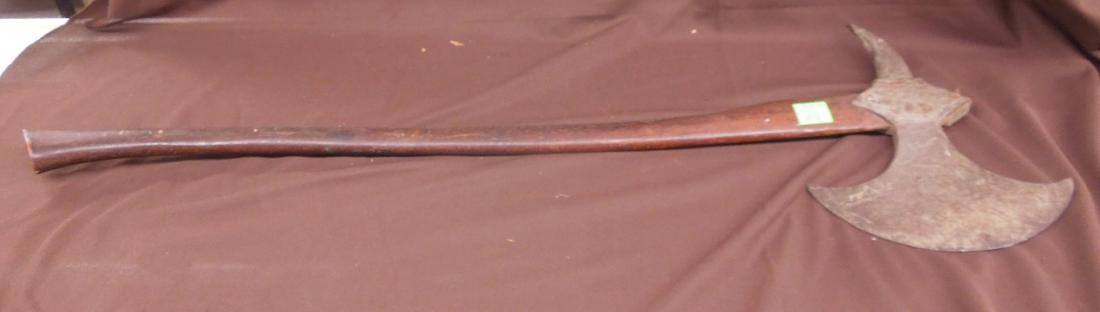 Warriors Axe with Wood Handle (1 of 3)