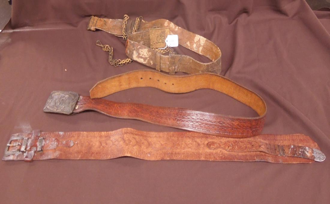 Assorted Leather Belts & Buckles (1 of 8)