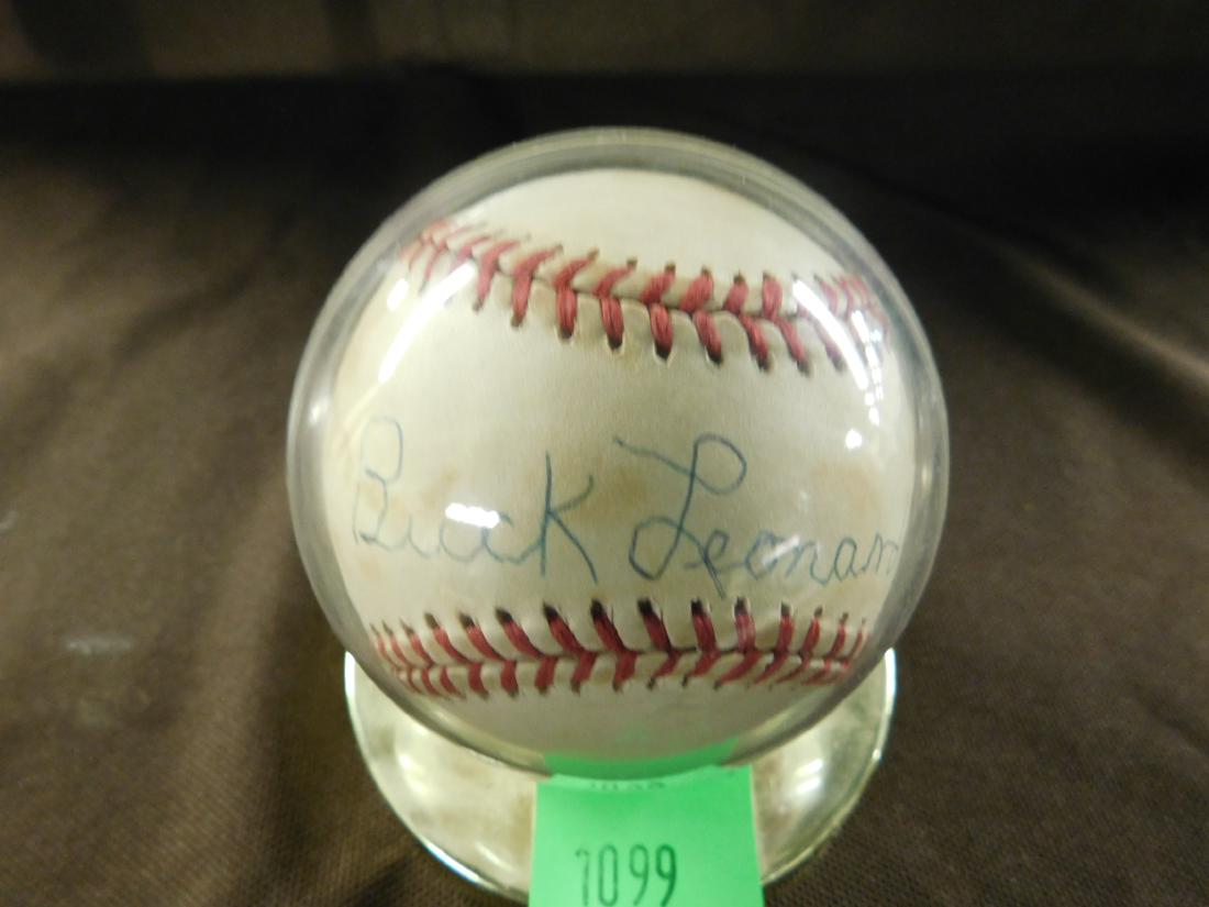 Autographed Baseball - Buck Leonard (1 of 2)