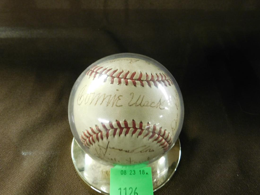 Autographed Baseball 1940s Athletics (1 of 2)