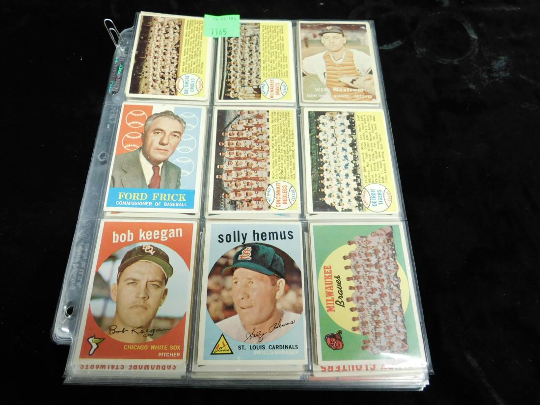 (78) 1950s & 60s Topps Baseball Cards (1 of 4)