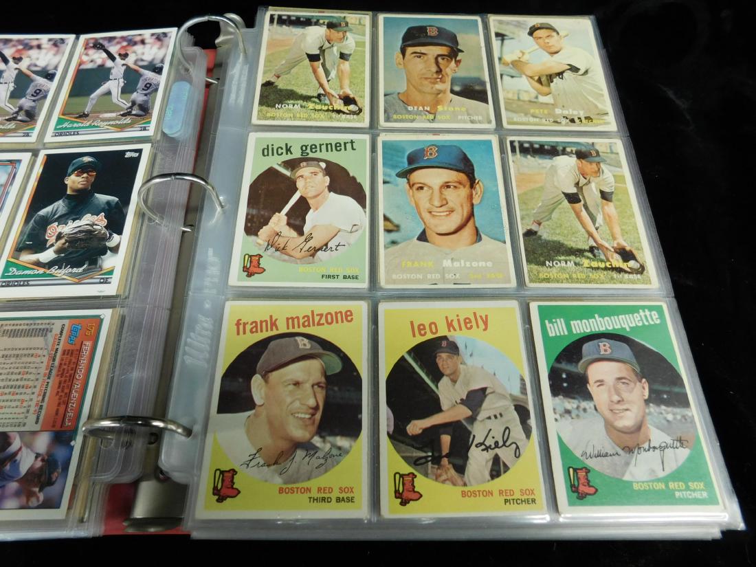 Binder Topps Baseball Cards 1950s-1980s (1 of 3)