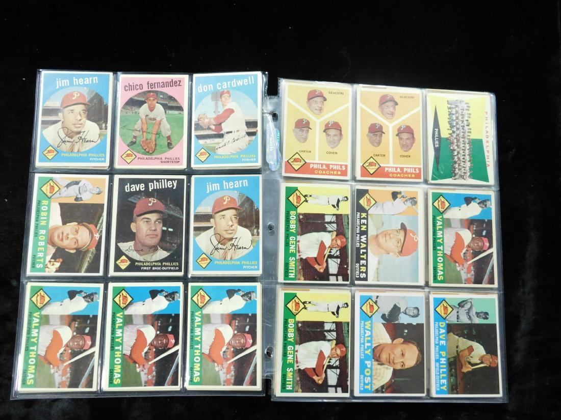 67 Phillies Baseball Cards 1957-63 & Others (1 of 3)